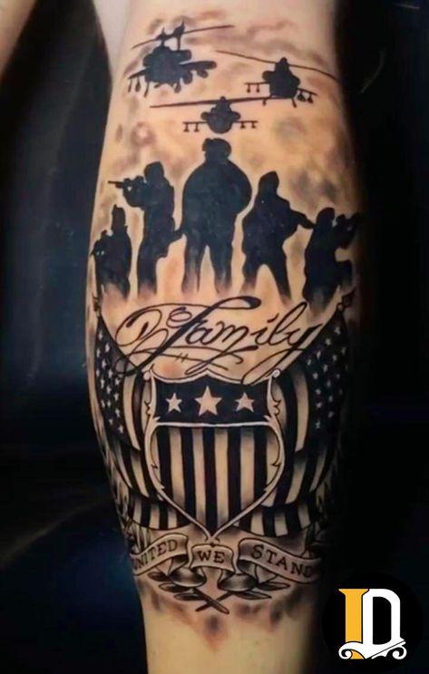 Veteran Tattoo For Women, Veterans Memorial Tattoos, Security Forces Tattoo, Army Veteran Tattoo, 22 A Day Veterans Tattoo, Military Tattoos Women, Military Memorial Tattoos, Igy6 Tattoo Military, Veteran Tattoo Ideas