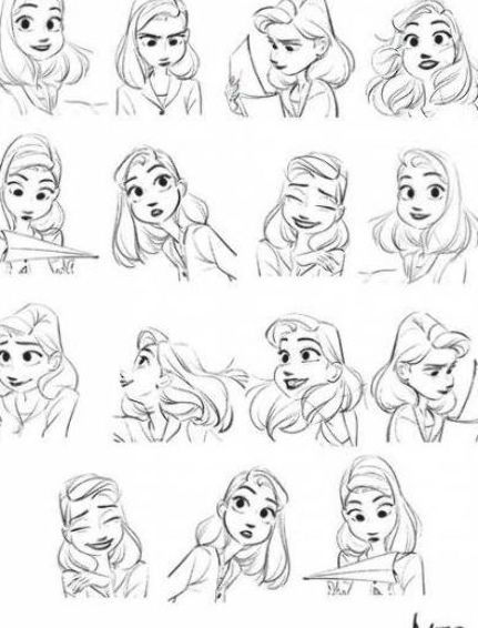 43+ Ideas concept art disney expression sheet character design #design #art Disney Expressions, Disney Style Drawing, Concept Art Landscape, Expression Sheet, Animation Characters, Drawing Cartoon Faces, Draw Cartoon, Cartoon Eyes, Disney Concept Art