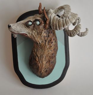 dalva: A Trophy for the Wall Mounted Deer Head, Fake Taxidermy, Halloween Trophies, Diary Of A Madman, Trophy Head, Taxidermy Art, Another Planet, Fake Animals, Head Sculpture