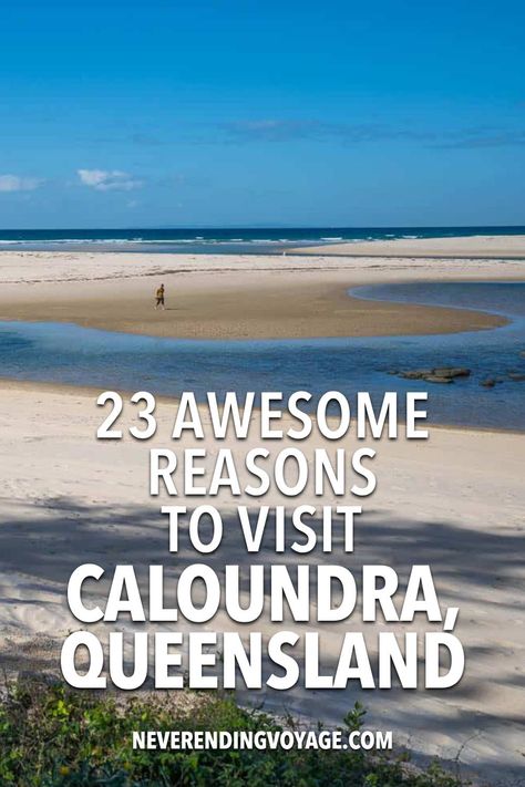 Discover our top tips for visiting the beach town of Caloundra on Queenland's Sunshine Coast. Packed full of the best things to do from gorgeous beaches and fun activities, to where to stay, the best places to eat and more. #australia #queensland #caloundra #sunshinecoast Caloundra Sunshine Coast, Australia Queensland, Australia Vacation, Oceania Travel, Kayak Adventures, Best Places To Eat, South Pacific, Beach Town, Sunshine Coast