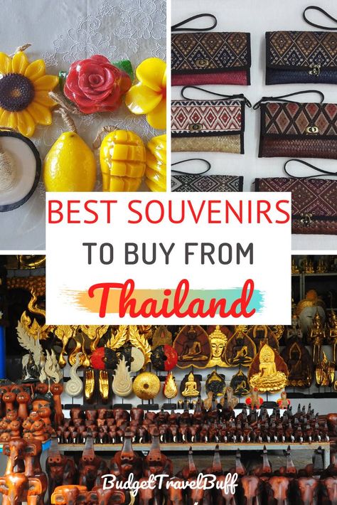 What to bring from Thailand for your relatives and friends and colleagues? Don't worry, here is our top 10 Thailand souvenirs that you can buy in Thailand. Thailand gifts for friends. #souvenirs #thailand Thailand Gifts Souvenirs, What To Buy In Thailand, Things To Buy In Thailand, Souvenirs From Thailand, Shopping In Thailand, Thailand Souvenirs, Phuket Shopping, Shopping Thailand, Thailand Decor