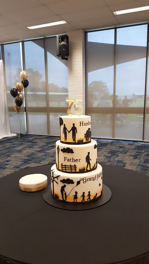 50 Th Birthday Cake For Men Ideas, 80 Birthday Party Ideas For Men Cake, 75 Cake Birthday, Birthday Cakes For 65 Year Old Men, Grandpa Cake Ideas, Cake 65th Birthday Men, 70 Th Birthday Cakes For Men, Birthday Cake For Older Man, Grandpa Birthday Cake Ideas