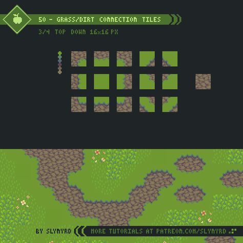 How To Pixel Art, Dirt Texture, Top Down Game, Pixel Art Landscape, Piskel Art, Pixel Animation, Pixel Art Tutorial, Arte 8 Bits, 8bit Art