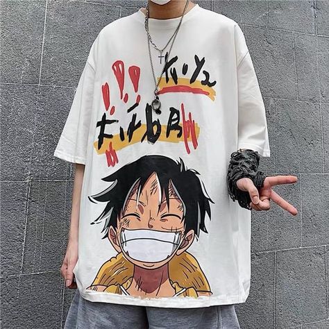 Harajuku Anime, Everyday Cosplay, One Piece Cosplay, Japanese Tshirt, Anime Tees, Anime Tshirt, Anime Merch, Anime Hoodie, Anime Shirt