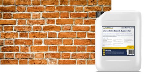 How to seal & dustproof an exposed internal brick or masonry wall | Floorseal Brick Sealer, Brick Bonds, Chicago Brick, Interior Brick, Brick Interior Wall, Old Brick Wall, Brick Interior, Oil Based Stain, Natural Stone Wall