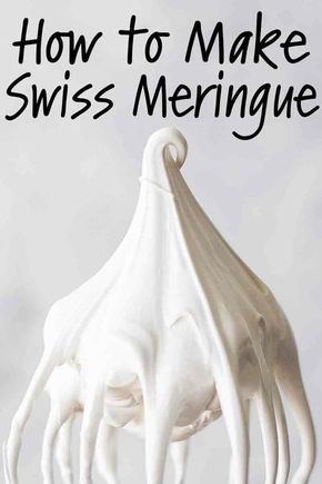 Meringue Icing, Meringue Pies, Meringue Frosting, Fluffy Light, Meringue Recipe, Meringue Cake, Cake Frosting Recipe, Italian Meringue, Swiss Meringue