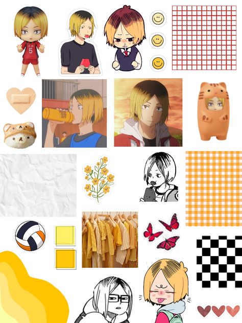 Kenma Stickers Printable, Anime Journal Stickers Printable, Anime Journal Prints, Anime Diys, Anime Paper, Anime Printables, Pop Stickers, Anime Decor, Anime Crafts