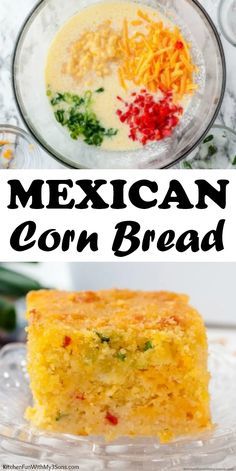 Mexican Cornbread Recipe Easy, Homemade Mexican Cornbread, Mexican Corn Muffins, Best Mexican Cornbread Recipe, Mexican Cornbread Muffins, Cornbread Mexican, Easy Mexican Cornbread, Recipe Cornbread, Broccoli Cornbread