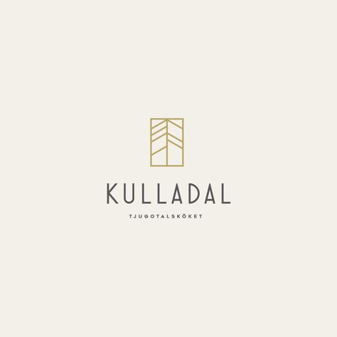 Scandinavian Logo Design, Scandinavian Logo, Sophisticated Logo, Kitchen Manufacturers, Frame Logo, Handmade Kitchen, Tree Logos, Handmade Kitchens, Logo Ideas