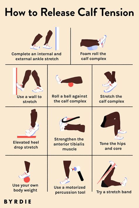 Calve Stretches, Stretch Calf Muscles, Sore Calves, Ankle Weight Exercises, K Tape, Calf Pain, Dumbbell Shoulder, Stretches For Runners, Selfcare Ideas