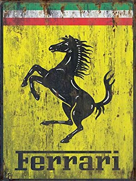 Ferrari Sign, Ferrari Art, Ferrari Vintage, Vintage Ferrari, Ferrari Poster, Red Ferrari, New Ferrari, Luxury London, Horse Logo