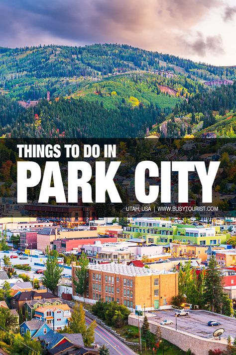 Wondering what to do in Park City, Utah? This travel guide will show you the top attractions, best activities, places to visit & fun things to do in Park City. Start planning your itinerary & bucket list now! #ParkCity #ParkCityUT #utah #utahtravel #usatravel #usaroadtrip #usatrip #travelusa #ustravel #ustraveldestinations #americatravel #vacationusa Park City Utah Summer, Utah Summer, Utah Vacation, Utah Road Trip, Park City Ut, National Park Road Trip, Utah Travel, Us Travel Destinations, Vacation Usa