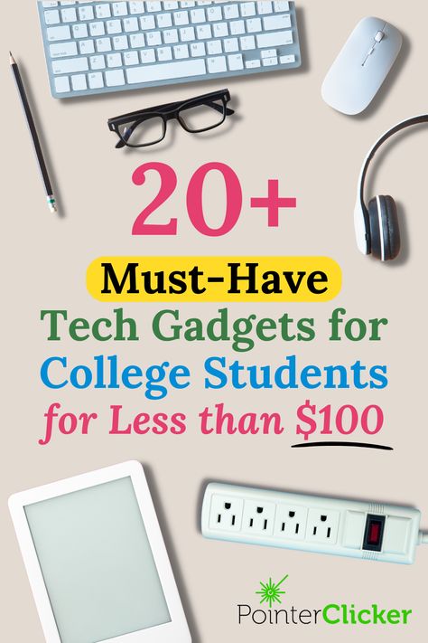 20+ must have back to school cool tech gadgets for college students on a budget for less than $100, back to school essentials, back to school supplies list, back to school supplies for teens, back to school supplies amazon, back to school supplies college backpack essentials, back to college school supplies, back to school supplies for college, college haul back to school supplies, back to school supplies college, cool back to school supplies, cool tech gadgets, college student gadgets Gadgets For Students, School Gadgets Student, College Technology Essentials, Study Must Haves College Students, Student Gadgets, Tech Essentials, Back To School Gadgets, Student Essentials, Tech Gadgets For Men