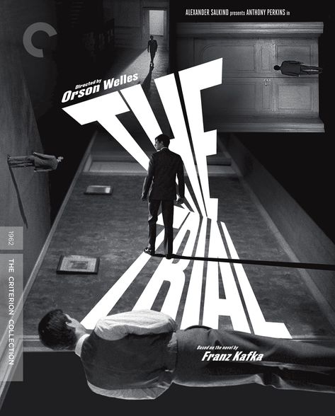 A feverishly inspired take on Franz Kafka’s novel, Orson Welles’s The Trial casts Anthony Perkins as the bewildered office drone Josef K., whose arrest for an unspecified crime plunges him into a menacing bureaucratic labyrinth of guilt, corruption, and paranoia. Exiled from Hollywood and creatively unchained, Welles poured his ire at the studio system, the blacklist, and all forms of totalitarian oppression into this cinematic statement—a bold, personal film that he himself considered one of hi Criterion Collection, The Criterion Collection, Jeanne Moreau, Anthony Perkins, Franz Kafka, Orson Welles, R Movie, About Time Movie, Movie List