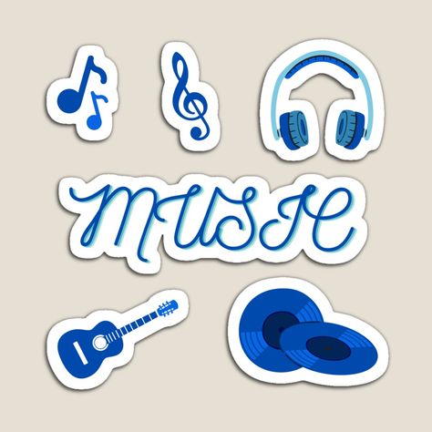 Get my art printed on awesome products. Support me at Redbubble #RBandME: https://www.redbubble.com/i/magnet/Music-subject-by-Mialunaa/121583844.TBCTK?asc=u Music Subject, School Design, Subjects, Colorful Prints, My Art, Awesome Products, Magnets, For Sale, Music