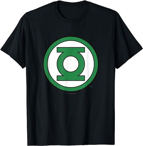 DC Comics Green Lantern Classic Logo T-Shirt Dc Comics Shirts, Star Images, Green Lantern, Dc Superheroes, Classic Logo, Star Shirt, Logo T Shirt, Black T Shirt, Tshirt Logo