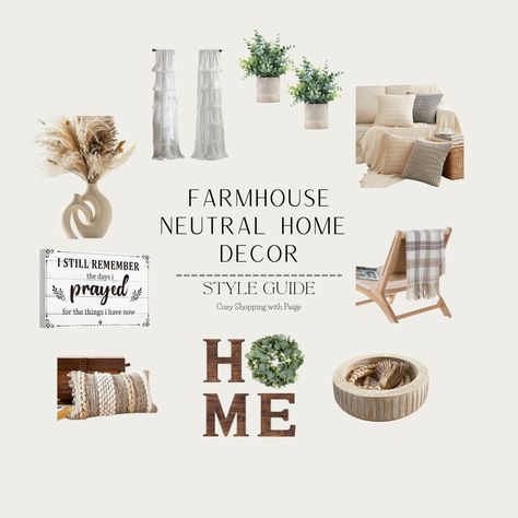 Cozy Shopping with Paige's Amazon Page Amazon Home Decor, Amazon Home, Favorite Products, Style Guides, Decor Ideas, Farmhouse, Home Decor, Home Décor