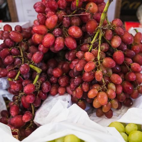 Racimo de uvas rojas frescas | Free Photo #Freepik #freephoto #patron #comida #naturaleza #rojo Free Photo, Free Photos, Fruit