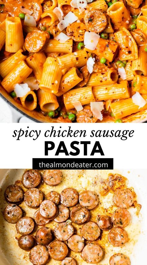 Recipes Chicken Sausage, Healthy Pasta With Sausage, Chicken Sausage And Ravioli, Chicken And Hot Sausage Recipes, Aidells Italian Chicken Sausage Recipes, Trader Joe’s Spicy Italian Chicken Sausage, Honey Habanero Chicken Sausage Recipes, Jalapeño Chicken Sausage Recipes, Easy Chicken Sausage Pasta