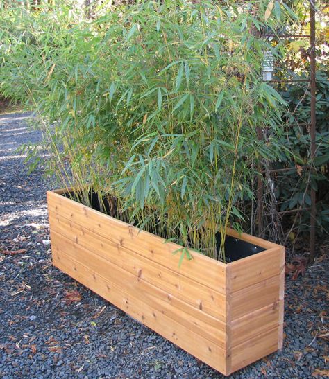 Bamboo Related Products | Bamboo Garden Garden Troughs, Outdoor Planter Boxes, Fence Planters, Bamboo Planter, Diy Planter, Diy Planter Box, Wooden Planter Boxes, Wooden Planter, Rectangular Planters