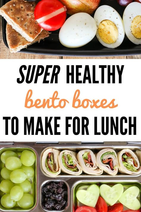 Diy Bistro Box Lunches, Road Trip Bento Boxes, Bento Lunch Ideas Japanese, Bento Box Lunch For Adults, Bento Box Lunch Ideas, Box Lunch Ideas, Easy Bento, Healthy Bento Lunches, Healthy Bento