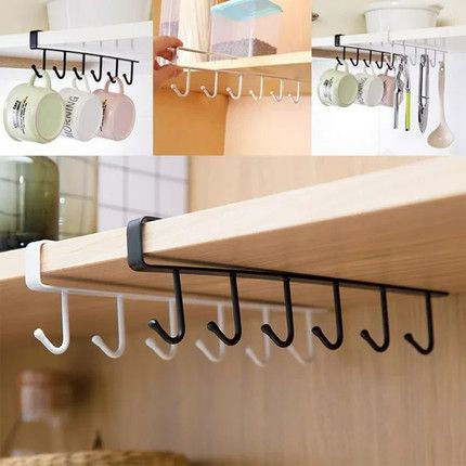 10 Clever Small Kitchen Storage Ideas for Awesome Organization - Harbour Breeze Home Renter Friendly Organization, Island Kitchens, Budget Farmhouse, Kitchens Modern, Makeover Kitchen, Kitchens Ideas, Kitchen Storage Hacks, Apartment Storage, Decorating Kitchen