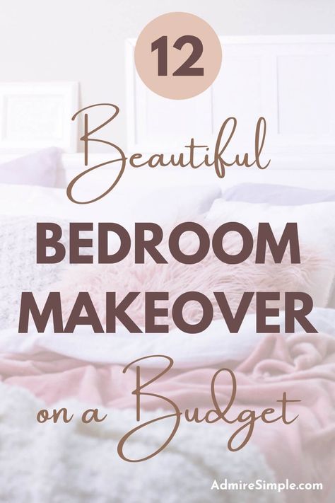 Quick Room Makeover, Walmart Decor Ideas Bedroom, Pink And Gray Bedroom Ideas For Women, Inexpensive Bedroom Makeover, Bedroom Girly Ideas For Women, Beige And Pink Bedroom Ideas, Young Adult Female Bedroom Ideas, Feminine Bedroom Ideas For Women, Bedroom Refresh Ideas