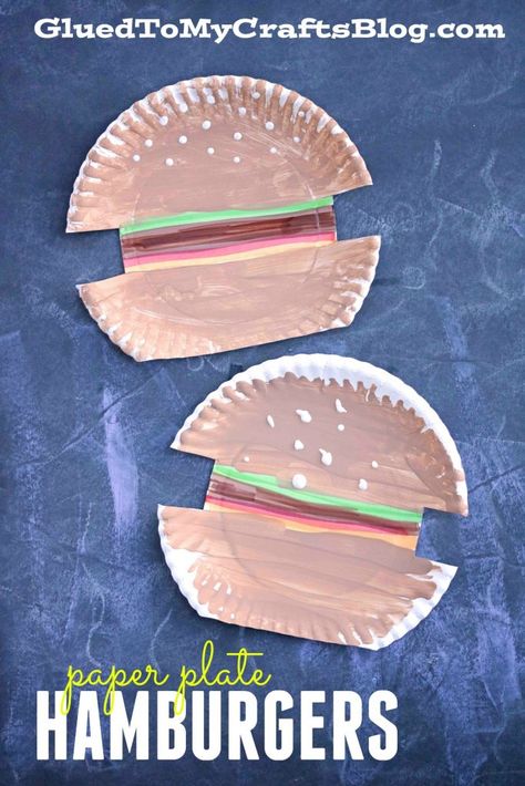 Paper Plate Crafts For Kids, Room Decor Crafts, Arts And Crafts For Teens, Home Decor Diy Crafts, Picnic Theme, Summer Crafts For Kids, Easy Arts And Crafts, Art And Craft Videos, Kid Craft