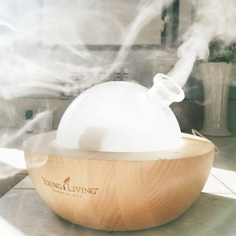 8 | favorite diffuser...I was so excited to get this diffuser into my kitchen. The Aria is perfect for big open spaces as it covers a large… Aria Diffuser, Thieves Oil, Benefits Of Essential Oils, Essential Oils For Kids, Wellness Mama, Run Time, Going Natural, Best Oils, Open Spaces