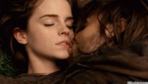 Emma Watson Emma Watson Hot GIF - EmmaWatson EmmaWatsonHot EmmaWatsonKissing - Discover & Share GIFs Harry And Hermione Kiss, Harry Potter Kiss, Hermione Fan Art, Movies Family, Draco And Hermione Fanfiction, Movie Kisses, Emma Watson Pics, Bio Birthday, Harry And Hermione