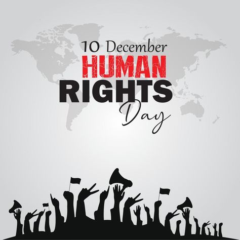 Poster About Human Rights, Human Rights Background, Human Rights Day Poster, December Template, International Human Rights Day, Human Rights Day, 10 December, Card Poster, Background Banner