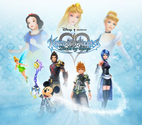 Kingdom Hearts: Birth By Sleep Kh Birth By Sleep, Kingdom Hearts Birth By Sleep, Birth By Sleep, Disney Kingdom Hearts, Kingdom Heart, Heart Poster, The Sandlot, Disney Magic Kingdom, Love Games