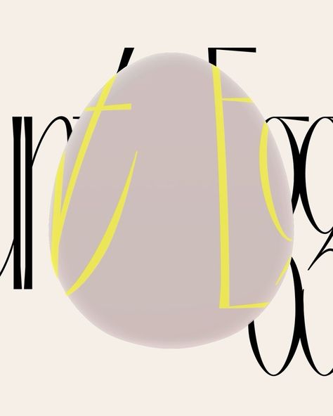 GRAPHIC DESIGNER on Instagram: "🐣 #doodleadayapril #easter #aftereffects #type #motion #egg #framebyframe #spring #april #poster" Egg Graphic Design, Egg Poster, Type Motion, Graphic Designer, Easter Eggs, Egg, Motion, Easter, Graphic Design