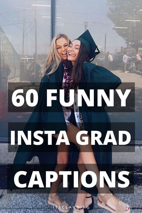 It can be hard to find the perfect graduation caption for Instagram, so here are 60 clever and unique graduation captions you can use on your grad instagram posts! Love them Cool Graduation Quotes, Sassy Graduation Quotes, Quotes For Senior Pictures, Unique Graduation Quotes, Graduation Pictures Quotes, Grad Captions Instagram Funny, Grad School Captions, Graduation Party Captions, Nurse Grad Caption