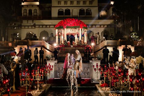 Rajasthan Palace Wedding, Palace Wedding Indian, Royal Rajasthani Wedding Decor, Jaipur Palace Wedding, Royal Weddings Indian, Royal Wedding Indian, Rajasthan Wedding Decor, Jaipur Wedding Aesthetic, Palace Decor