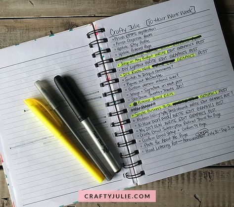 Best Way to Manage Your To-Do List Google Tasks, Yellow Highlighter, To Do List Notebook, Simple Notebook, Becky Higgins, Organization Lists, Consistency Is Key, Editing Writing, Get Things Done