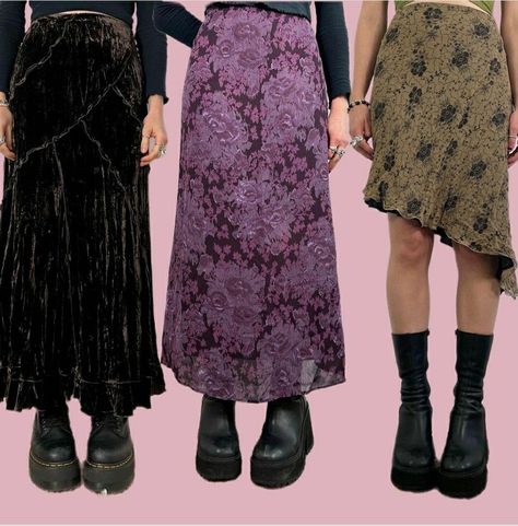 Whimsigoth Outfits, Peony Aesthetic, Witchy Outfits, Street Outfits, Fashion Kawaii, Mode Hippie, Under Your Spell, Girl Fashion Style, Aesthetic Streetwear