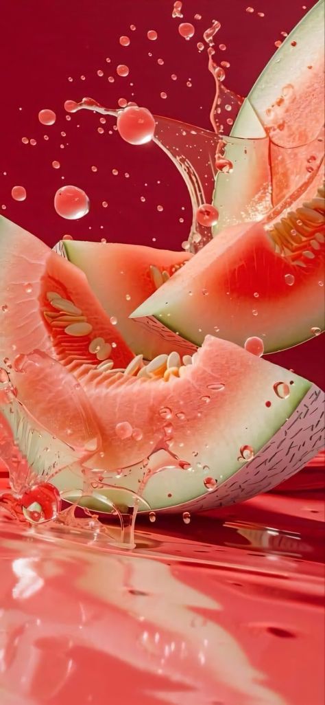 Food Art Photography, Splash Photography, Fruit Wallpaper, Fruit Photography, Trending Pins, Abstract Art Wallpaper, Abstract Iphone Wallpaper, Poster Layout, Fashion Mistakes