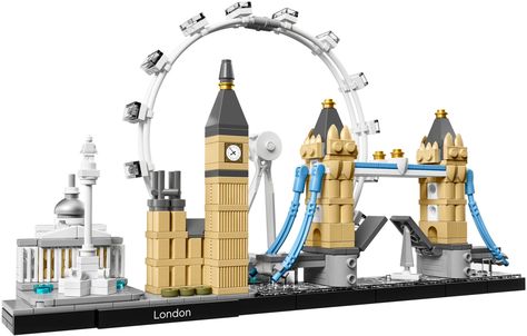 Click to enlarge Lego Architecture Set, Lego London, Best Lego Sets, Architecture London, Architecture Series, Lego Disney Princess, Architecture Set, London Buildings, Lego Store