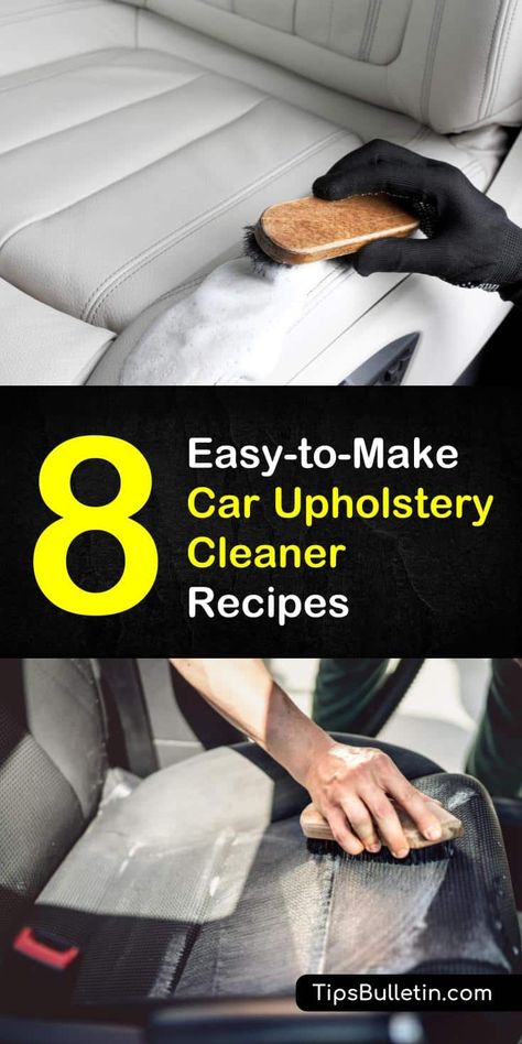 Diy Car Upholstery, Car Upholstery Cleaner, Cleaning Car Upholstery, Homemade Toilet Cleaner, Cleaning Painted Walls, Car Cleaner, Homemade Cleaning Solutions, Cleaner Recipes, Glass Cooktop