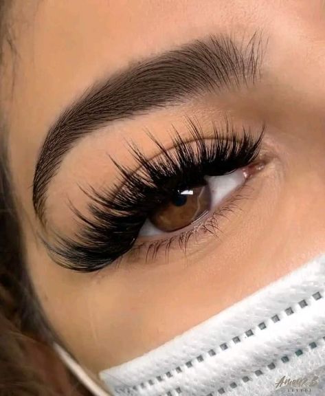 Volume Eyelash Extensions Styles, Foxy Eyelash Extensions, 1d Lashes, Cosmetology Outfits, Natural Fake Eyelashes, Lashes Fake Eyelashes, Russian Lashes, Eyelash Extensions Styles, Lash Extensions Styles