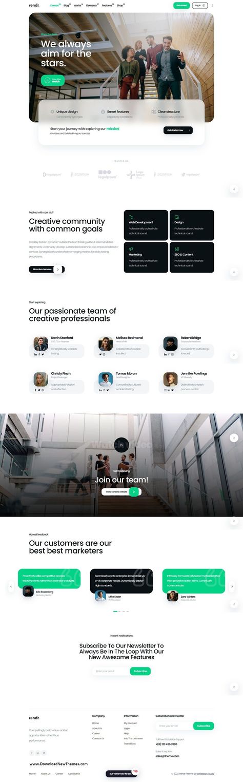 Rendr is a modern WordPress theme perfect for tech startups. It features a clean design, powerful features, and is easy to customize. #rendr #wordpresstheme . #Tech_Company_Website_Design #Banking_Website_Design #Fintech_Website_Design #Tech_Company_Website Accountant Website Design, Fintech Website Design, Bank Website Design, Investment Website Design, Finance Website Design, Tech Web Design, Technology Website Design, Tech Website Design, Data Website