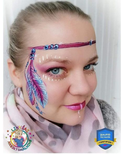 Western Face Painting Ideas, Hippie Face Paint, Band Makeup, Face Painting Ideas, Face Art Makeup, Face Paintings, Glitter Art, Face Painting Designs, Body Glitter