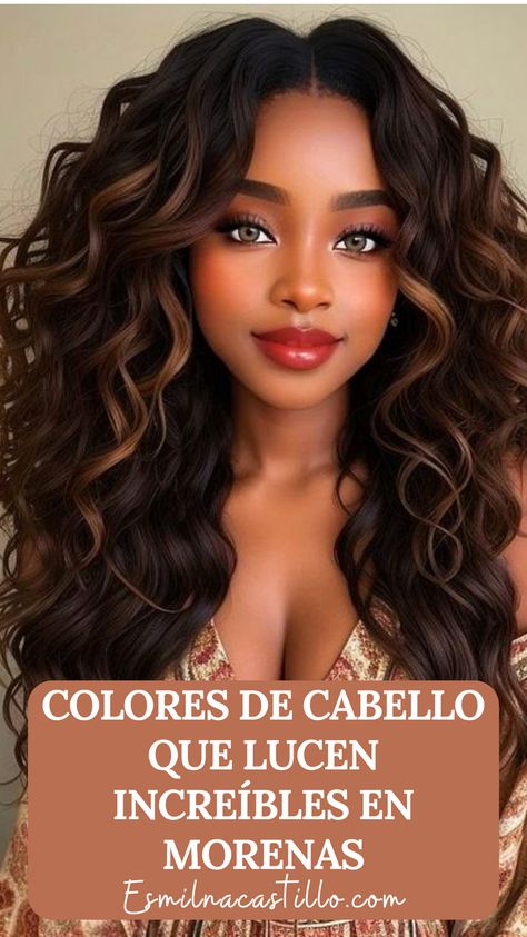 ¡Descubre los colores de cabello que hacen brillar a las morenas! 💁‍♀️🌈 ¡Haz clic para ver las imágenes y encontrar tu próximo look impresionante! 💇‍♀️✨ Hair Color For Morena Skin, Hair Color For Morena, Red Balayage, Hair Painting, Hair Colors, Balayage, Hair Care, Hair Color, Lily