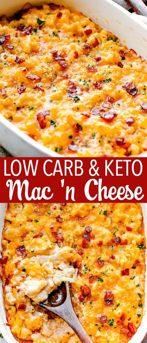 Easy Keto Mac And Cheese, Bacon Keto Recipes Dinner, Cauli Mac And Cheese Keto, Keto Mac And Cheese Recipe, Super Easy Keto Dinner, Cauliflower Mac Cheese Recipes, Vegetarian Recipes Keto, Cauliflower Mac & Cheese, Keto Cheese Recipes