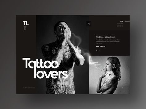 Portal Website Design, Ad Tattoo, Tattoo Studio Design, Tattoo Poster, Tattoo Website, Tattoo Sites, Portal Website, Tattoo Logo, Tattoo Posters