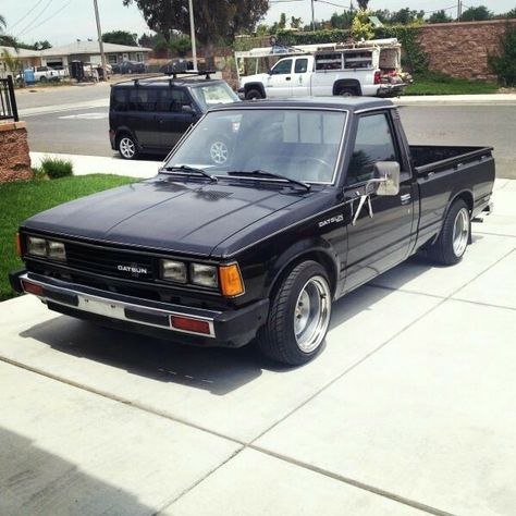 Nissan Pickup Truck, Boxer Engine, Datsun Pickup, Nissan Hardbody, Nissan Trucks, Mini Truck, Small Trucks, Toyota 86, Lowrider Cars