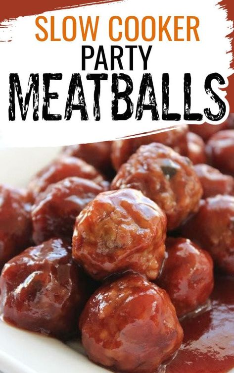 Need a snack or appetizer for your summer pool party? Check out this easy Slow Cooker Party Meatballs recipe. Just mix up the ingredients, add your meatballs, and let your crockpot do all the work. For the best taste experience, add Bickford’s all-natural garlic flavoring to the existing recipe. #poolpartyfood #poolbbqparty #poolpartyappetizerssummer #foodforpoolparty #poolpartyfoodideas Easy Potluck Recipes For Work, Easy Pot Luck Dishes For Work, Christmas Potluck Dishes Holiday Parties, Christmas Potluck Dishes, Crockpot Thanksgiving, Pot Luck Dishes Easy, Party Food Meatballs, Party Food Easy Appetizers, Party Meatballs