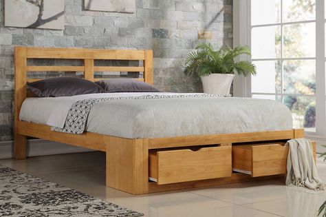 Couples Glamping, Tall Bed Frame, Hardwood Bed, Oak Bed Frame, Tall Bed, Solid Wood Bed Frame, Bed Frame With Drawers, Wooden Bed Frame, Under Bed Drawers