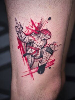 Raphael Tmnt Tattoo, Raphael Tattoo, Tmnt Tattoo, Bro Tattoos, Ninja Turtle Tattoos, 23 Tattoo, Ninja Tattoo, Matching Bff Tattoos, Small Wolf Tattoo